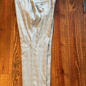 Michael Kors Gray Tapered Dress Pants